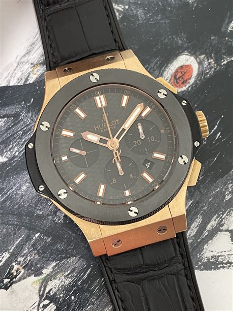 hublot damen rosegold|big bang king gold 44mm.